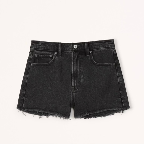 Abercrombie & Fitch Pants - Abercrombie & Fitch High Rise Denim Shorts